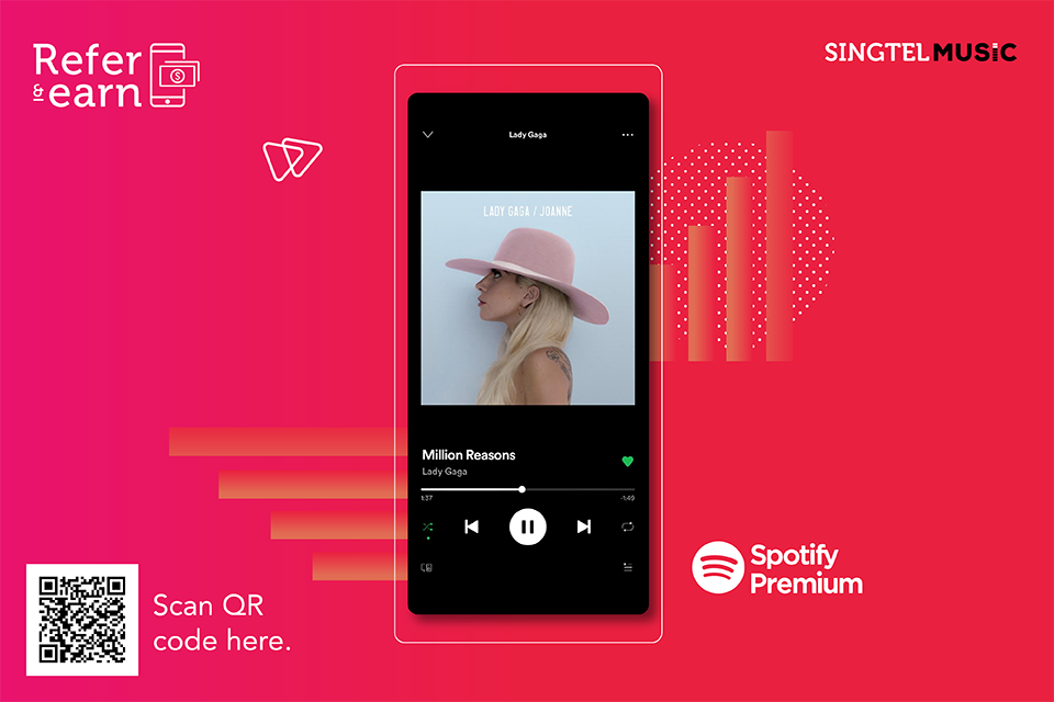 Singtel Spotify Free Data